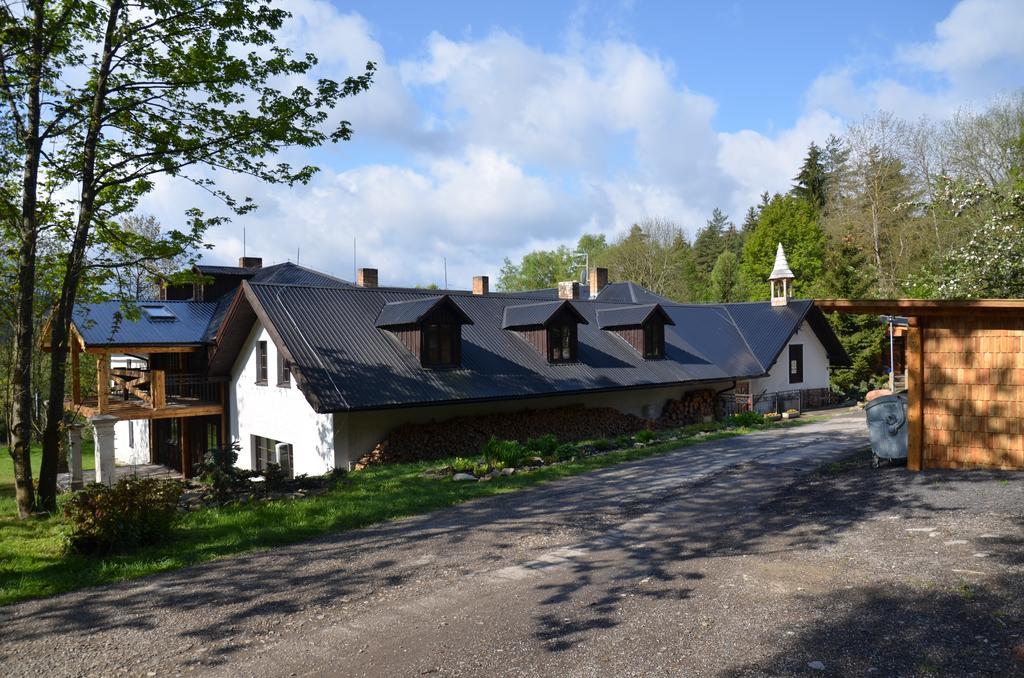 Penzion Modry Jelen Lipno nad Vltavou Exterior photo